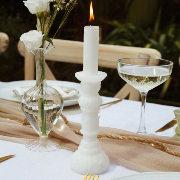 Screenshot 2023 11 24 at 10 32 32 White Candlestick Shaped Candle Talking Tables UK Erdbeerpunkt Online Shop Schweiz