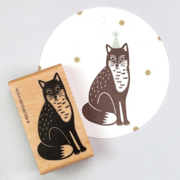 A236 fuchs gross perlenfischer stempel 01 Erdbeerpunkt Online Shop Schweiz