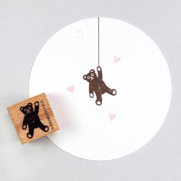 B125 teddybaer perlenfischer stempel 01 Erdbeerpunkt Online Shop Schweiz