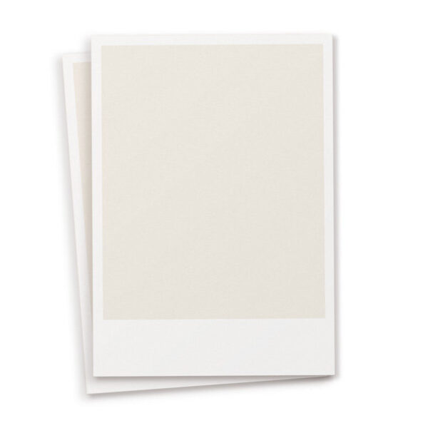 Blankokarten set passepartout light sand Erdbeerpunkt Online Shop Schweiz