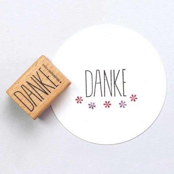 D073 danke2 perlenfischer stempel 01 jpg 1 Erdbeerpunkt Online Shop Schweiz