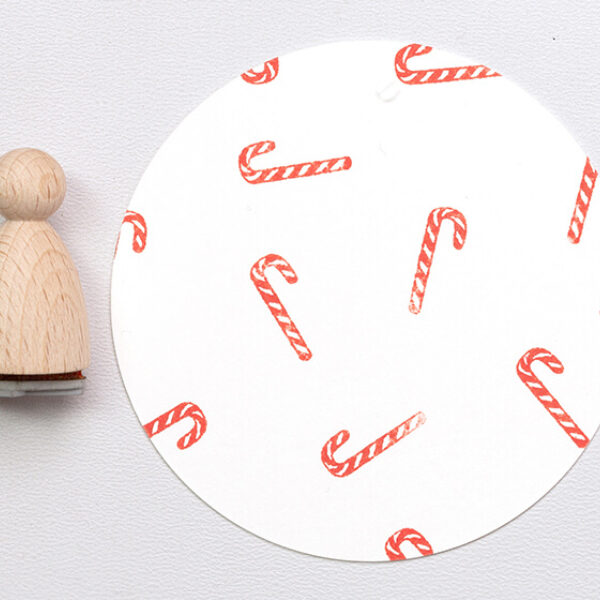 E117 zuckerstange klein perlenfischer stempel 01 Erdbeerpunkt Online Shop Schweiz