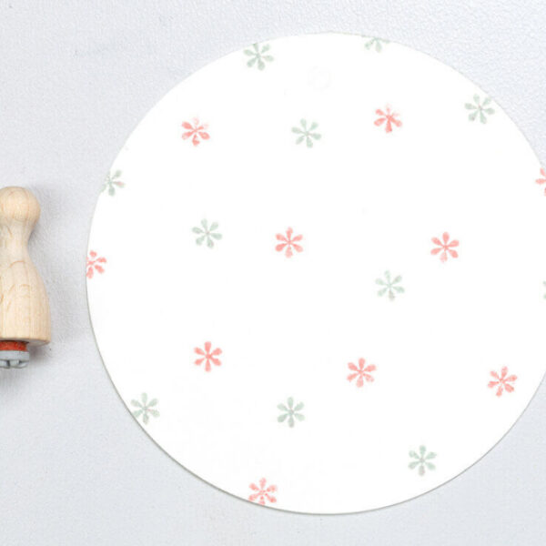 F008 flocke3 mini perlenfischer stempel Erdbeerpunkt Online Shop Schweiz
