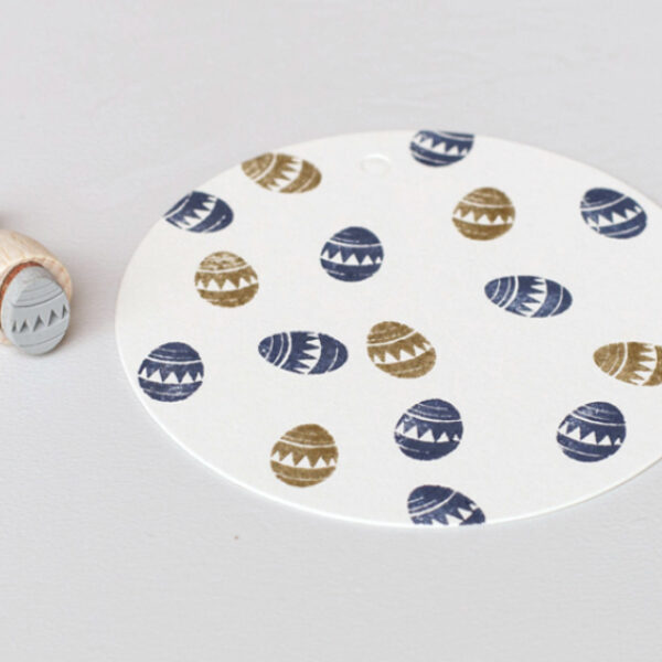 F025 osterei muster 4 mini perlenfischer stempel Erdbeerpunkt Online Shop Schweiz