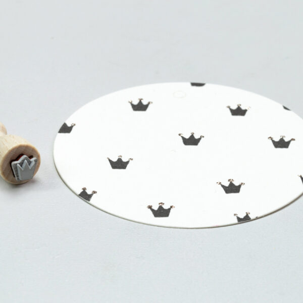 F095 krone mini perlenfischer stempel Erdbeerpunkt Online Shop Schweiz