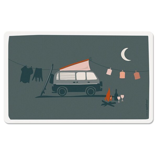 Fruehstuecksbrettchen 39 camper van Erdbeerpunkt Online Shop Schweiz