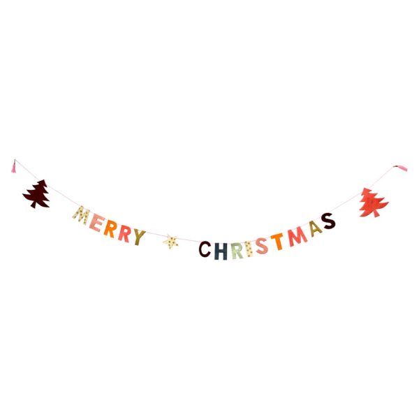 Gl 1030 15 papiergirlande merry christmas deko wohnen 387 3016 2 Erdbeerpunkt Online Shop Schweiz