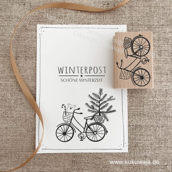 Hollandrad leer stempel Erdbeerpunkt Online Shop Schweiz