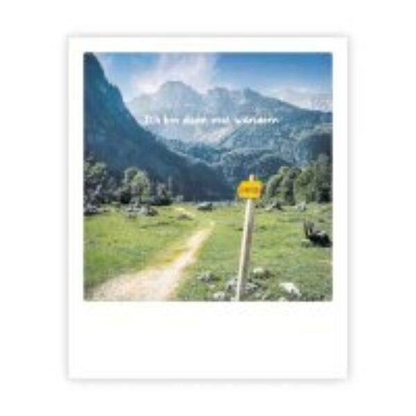 Ich bin dann mal wandern Erdbeerpunkt Online Shop Schweiz