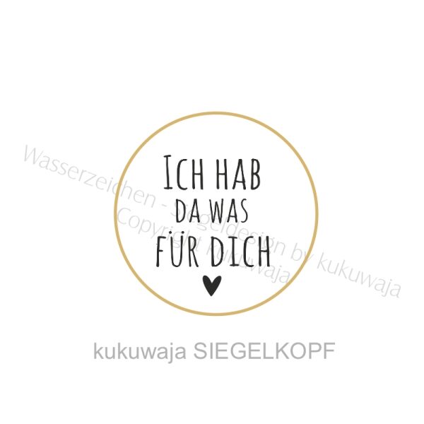 Ich hab da was für dich Siegelkopf Erdbeerpunkt Online Shop Schweiz