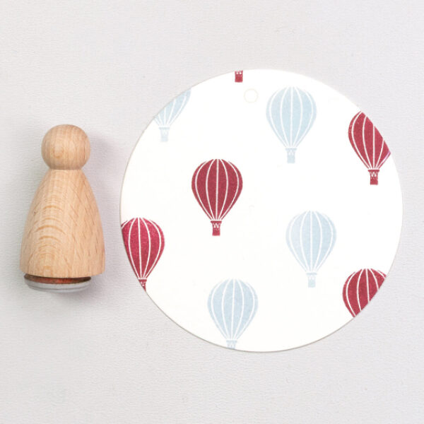 K082 heissluftballon klein perlenfischer stempel 01 jpg 1 Erdbeerpunkt Online Shop Schweiz