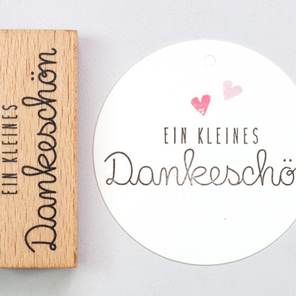 M024 ein kleines dankeschoen perlenfischer stempel 01 Erdbeerpunkt Online Shop Schweiz