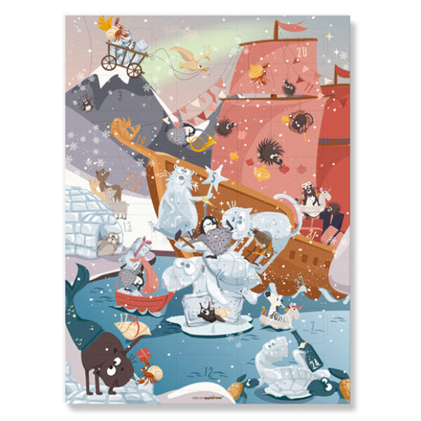 Ministempel adventskalender 6 Erdbeerpunkt Online Shop Schweiz
