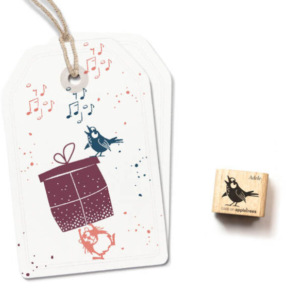Ministempel amsel adele Erdbeerpunkt Online Shop Schweiz