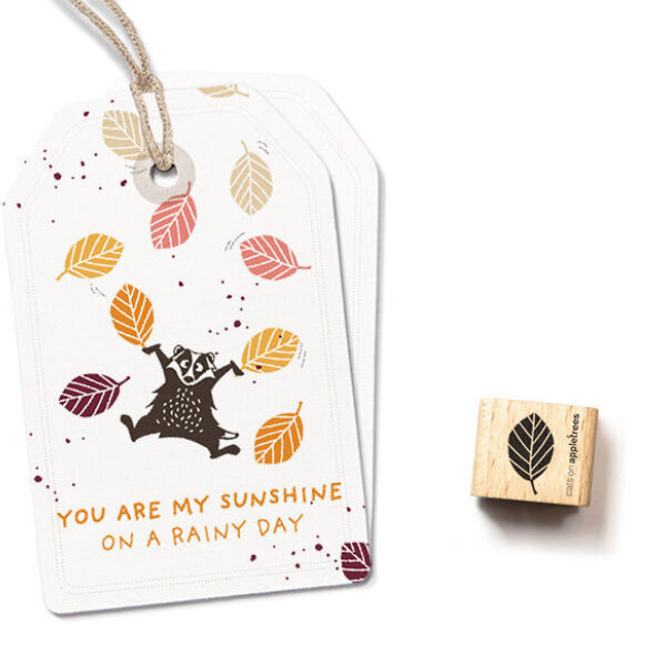 Ministempel blatt 5 buche 28510 Erdbeerpunkt Online Shop Schweiz