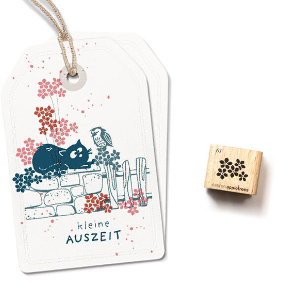 Ministempel bluete 61 vergissmeinnicht Erdbeerpunkt Online Shop Schweiz