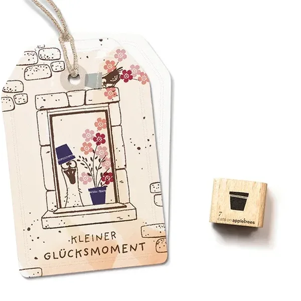 Ministempel blumentopf 7 Erdbeerpunkt Online Shop Schweiz