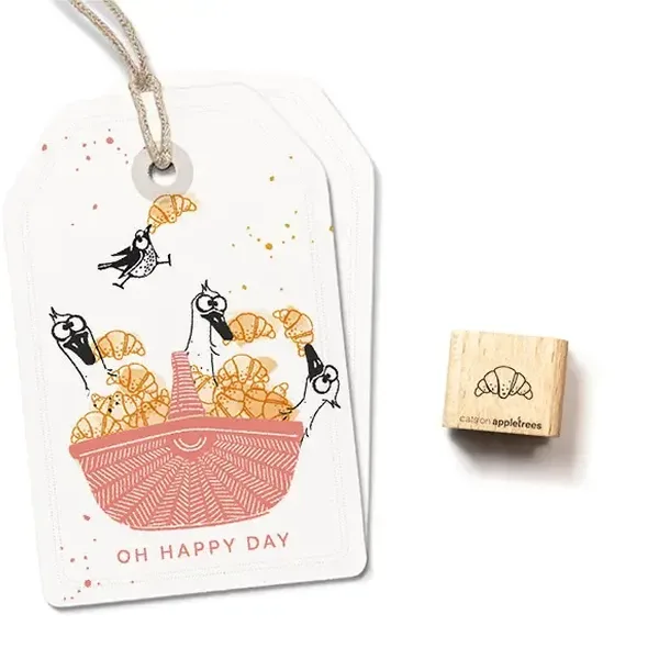 Ministempel croissant 2 Erdbeerpunkt Online Shop Schweiz