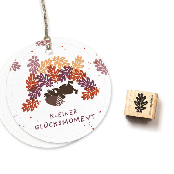 Ministempel eichenblatt 3 Erdbeerpunkt Online Shop Schweiz