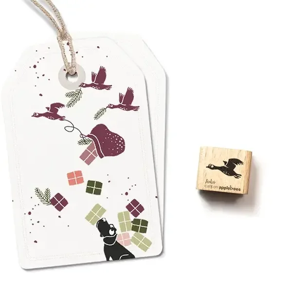 Ministempel fliegende gans joko Erdbeerpunkt Online Shop Schweiz