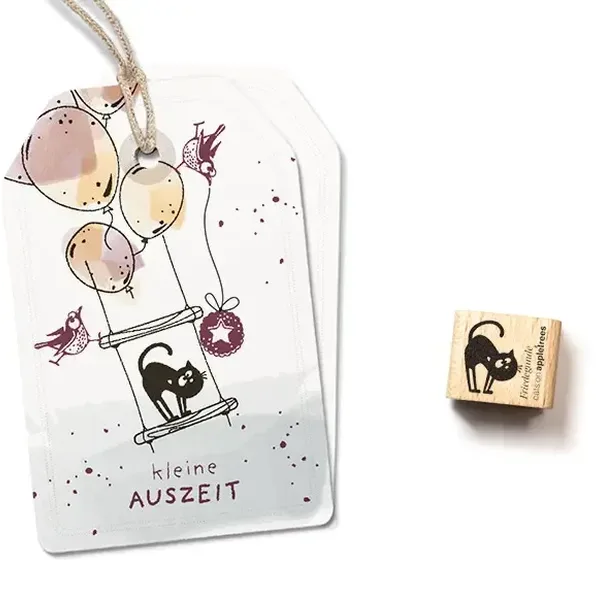 Ministempel friedegunde mit katzenbuckel Erdbeerpunkt Online Shop Schweiz