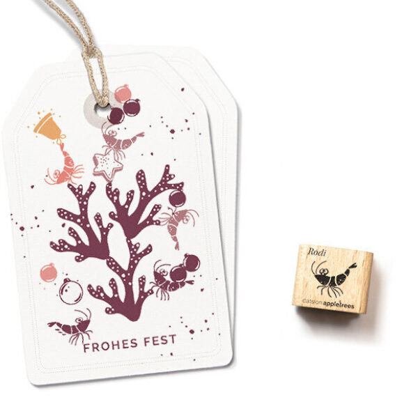 Ministempel garnele rodi Erdbeerpunkt Online Shop Schweiz