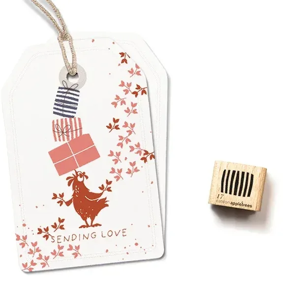 Ministempel geschenk 17 streifen Erdbeerpunkt Online Shop Schweiz