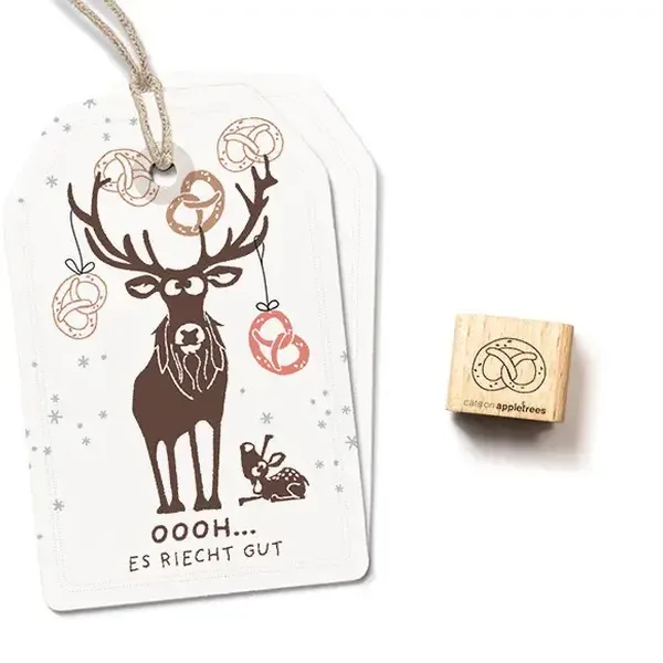 Ministempel laugenbrezel 1 outline Erdbeerpunkt Online Shop Schweiz