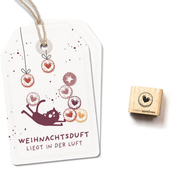 Ministempel marmeladenplaetzchen herz Erdbeerpunkt Online Shop Schweiz