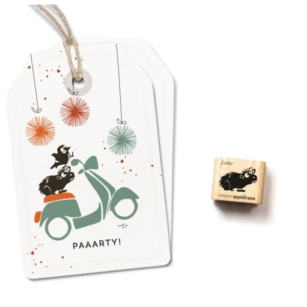 Ministempel meerschweinchen lotte 27648 Erdbeerpunkt Online Shop Schweiz
