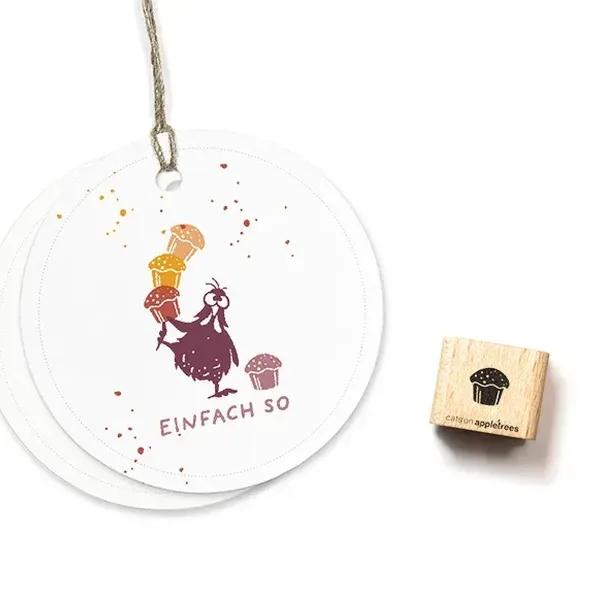 Ministempel muffin cupcake Erdbeerpunkt Online Shop Schweiz