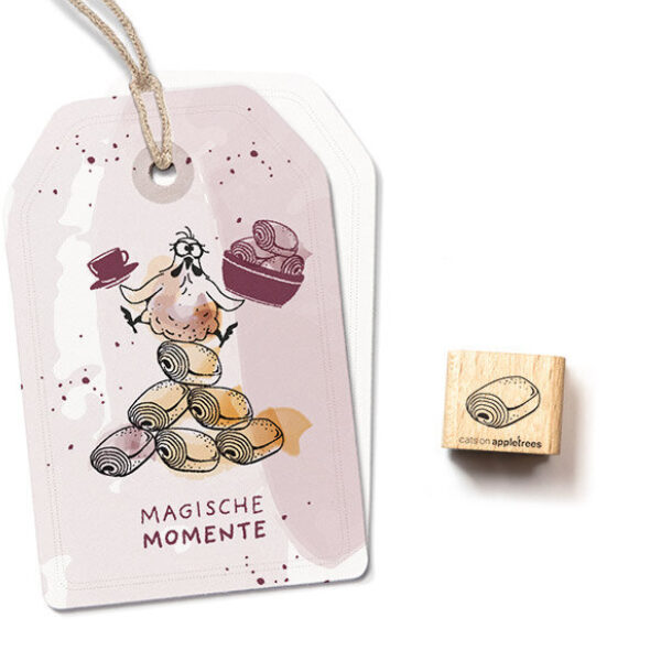 Ministempel pain au chocolat Erdbeerpunkt Online Shop Schweiz