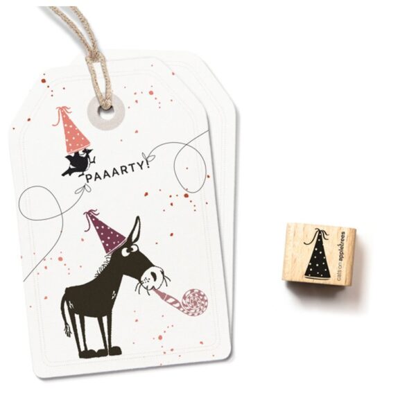Ministempel partyhut 2 puenktchen 27659 Erdbeerpunkt Online Shop Schweiz