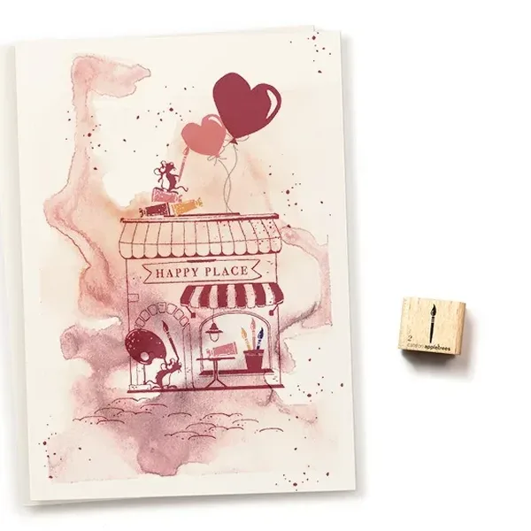 Ministempel pinsel 2 Erdbeerpunkt Online Shop Schweiz