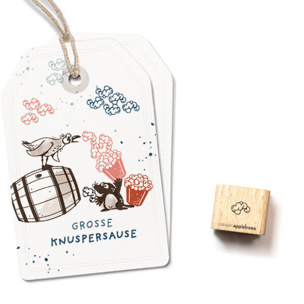 Ministempel popcorn Erdbeerpunkt Online Shop Schweiz