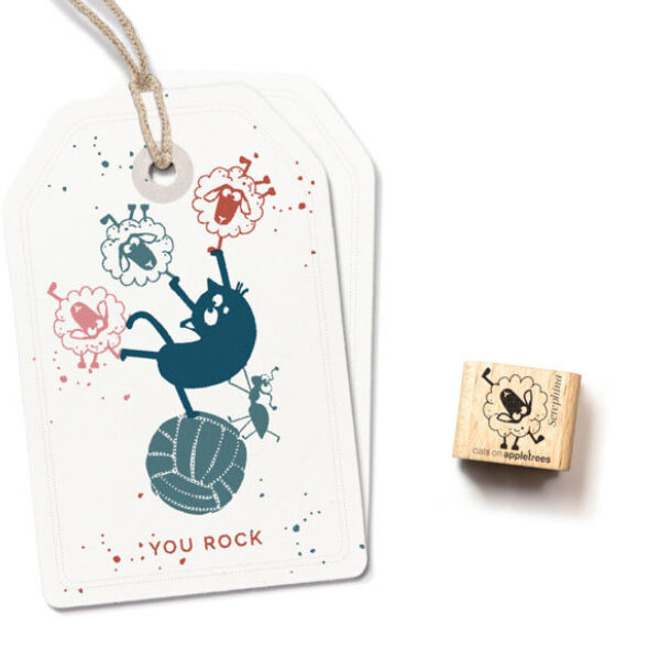 Ministempel schaf serephina outline 28113 Erdbeerpunkt Online Shop Schweiz