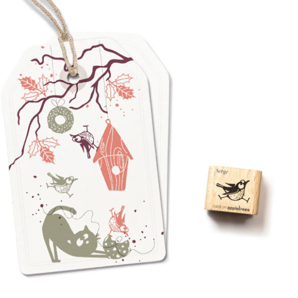 Ministempel vogel serge 28111 Erdbeerpunkt Online Shop Schweiz