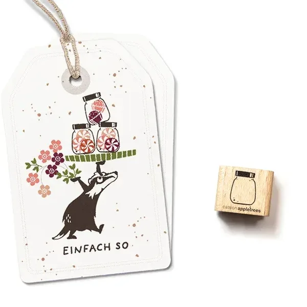 Ministempel vorratsglas 1 Erdbeerpunkt Online Shop Schweiz