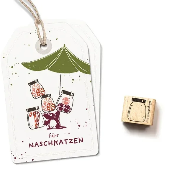 Ministempel vorratsglas 2 Erdbeerpunkt Online Shop Schweiz