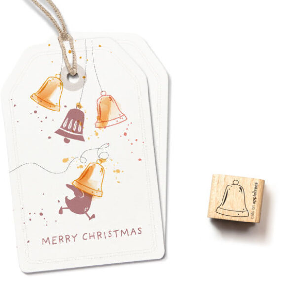 Ministempel weihnachtsglocke 2 outline 28110 Erdbeerpunkt Online Shop Schweiz