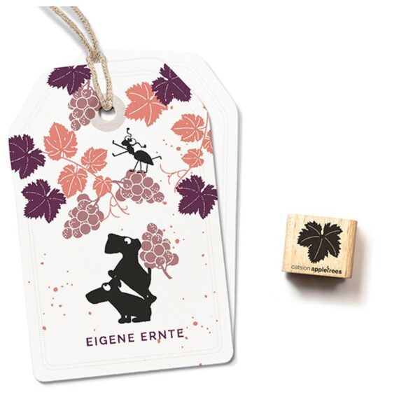 Ministempel weinblatt Erdbeerpunkt Online Shop Schweiz
