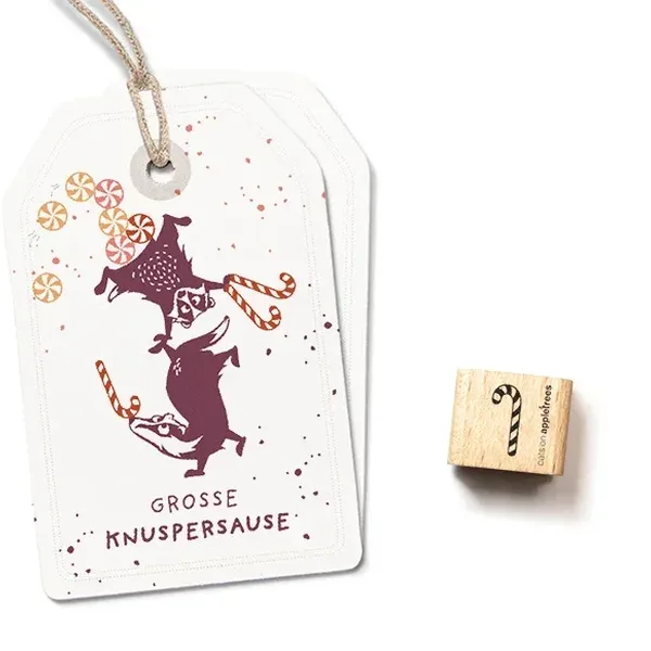 Ministempel zuckerstange 2 Erdbeerpunkt Online Shop Schweiz