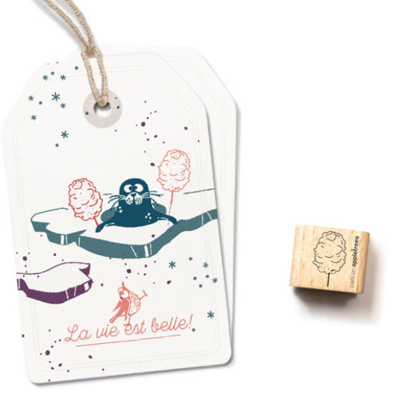 Ministempel zuckerwatte outline 28144 Erdbeerpunkt Online Shop Schweiz