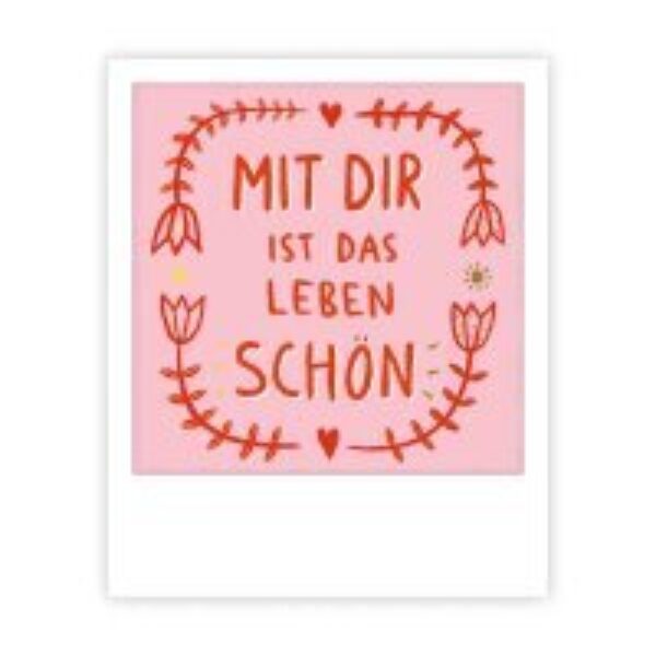 Mit dir ist das leben schoen Erdbeerpunkt Online Shop Schweiz