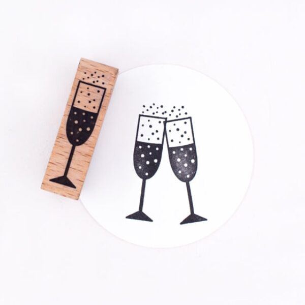 Perlenfischer d064 sektglas stempel 01 Erdbeerpunkt Online Shop Schweiz