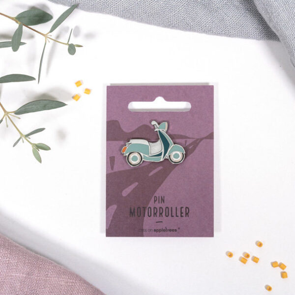 Pin motorroller Erdbeerpunkt Online Shop Schweiz