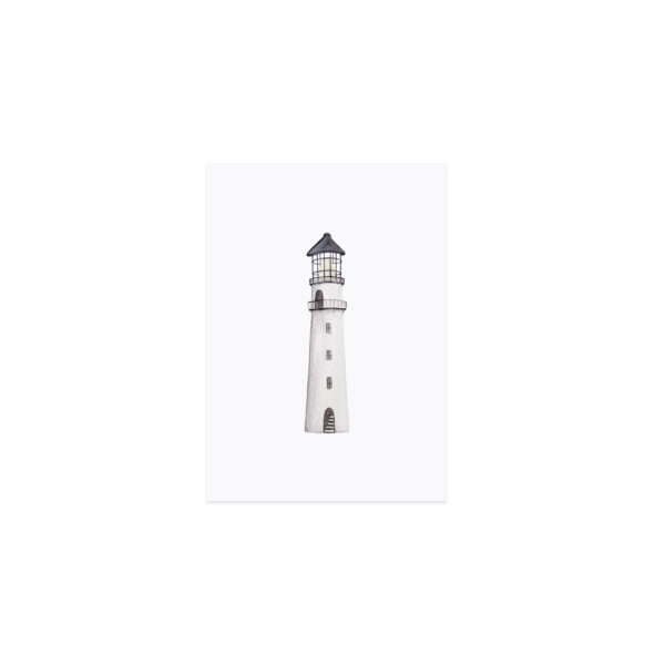 Pk 163 aquarellkarte leuchtturm freisteller Erdbeerpunkt Online Shop Schweiz
