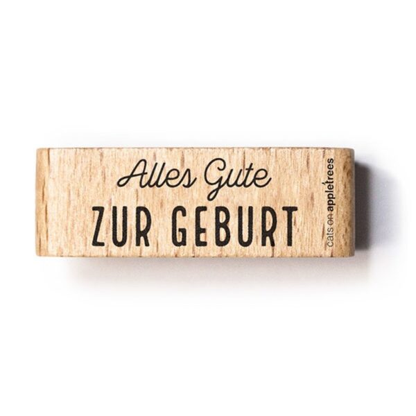 Stempel alles gute zur geburt 2 Erdbeerpunkt Online Shop Schweiz