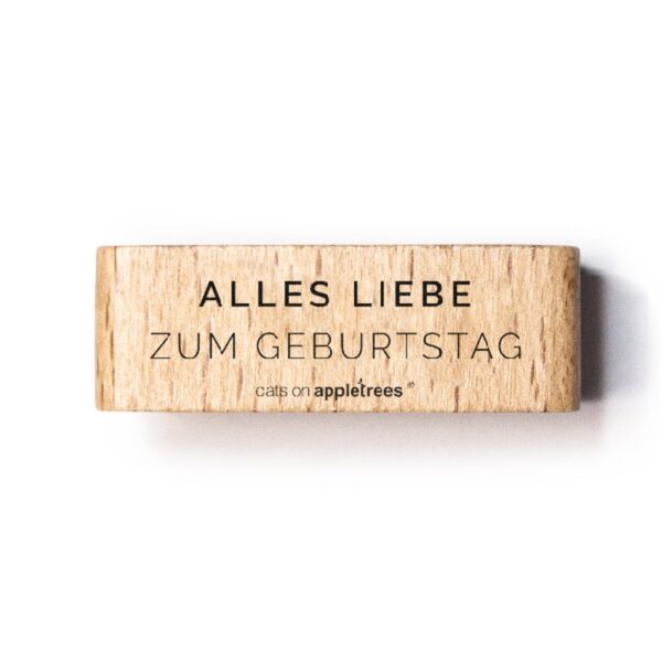 Stempel alles liebe zum geburtstag Erdbeerpunkt Online Shop Schweiz
