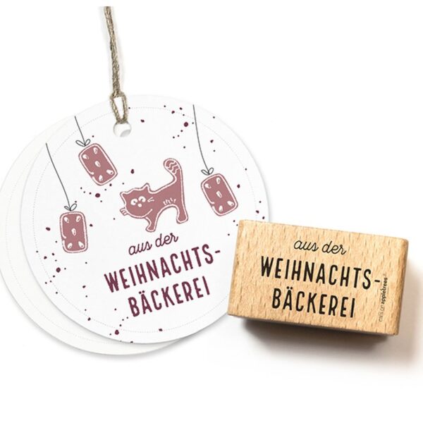 Stempel aus der weihnachtsbaeckerei 2 Erdbeerpunkt Online Shop Schweiz